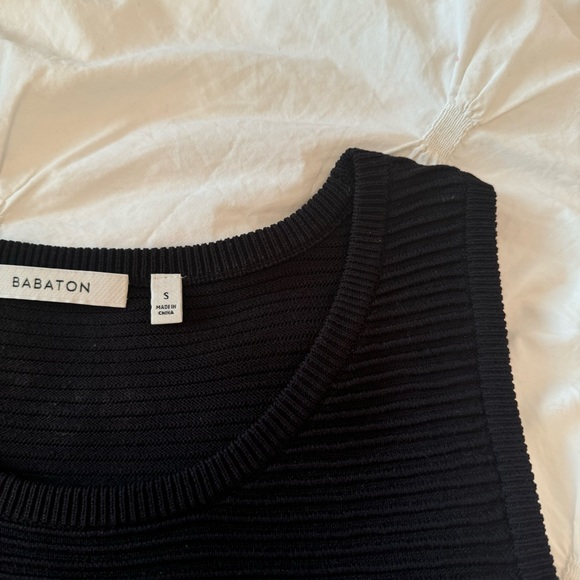 Babaton aritzia knit high neck tank top - Picture 3 of 3